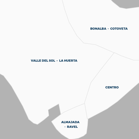 Mapa de Mutxamel