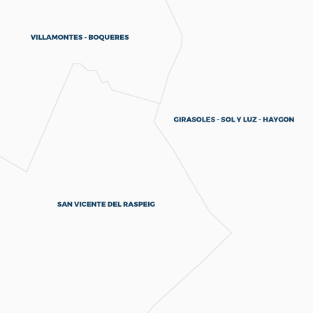 Mapa de San Vicente del Raspeig
